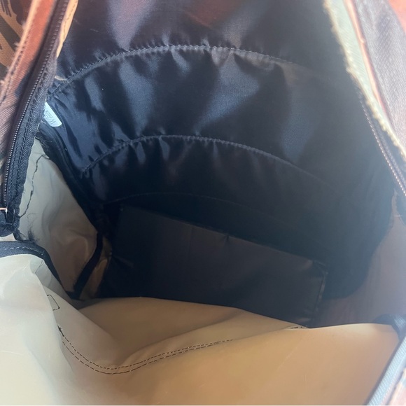 Western Pack Camo Large Backpack Green/Black 7 Pockets Heavy Duty - Picture 8 of 8